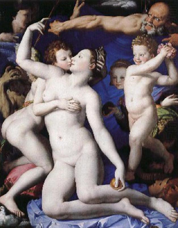 unknow artist Venus, Cupid, stupid and time china oil painting image